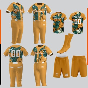 Uniformes de Béisbol y Sóftbol Personalizados al por Mayor para Hombre, Servicio OEM, Conjuntos Deportivos a Precio Económico en Tallas Grandes para Adultos - Product Image 1