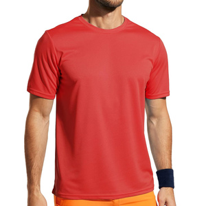 Camisetas de Verano para Hombre al por Mayor, de Color Sólido, Cuello en V, Sin Costuras, Manga Corta, Transpirables, Deportivas, para Correr - Product Image 6