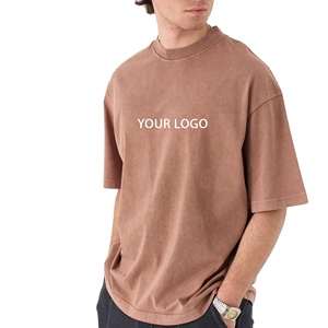 Camisetas de Cuello Redondo con el Mejor Diseño, 100% Algodón, Corte Holgado para Hombre, de Alta Demanda, Transpirables, Tendencia en Camisetas Oversize para Hombre - Product Image 1