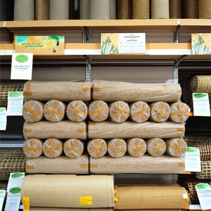 Natural 100% Jute Burlap <b>Roll</b> <b>Hessian</b> <b>Fabric</b> Eco-Friendly for Agriculture Crafts Packaging Bitumen Landscaping Bag Decoration - Product Image 1