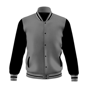 Vêtements pour hommes, vestes varsity personnalisées avec broderie, vêtements de mode, vestes en gros - Product Image 2