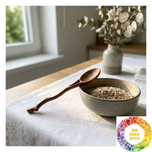 Cuillère en bois en forme de branche, fabriquée à la main, ustensile naturel pour les acheteurs en gros d'articles de cuisine, l'hôtellerie et les cadeaux - Product Image 5