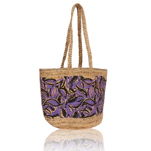 Bolsa de Mano Grande y Pequeña de Yute Ecológica, con Cierre Abierto, Logotipo Personalizado, Hecha a Mano, Reutilizable, para Compras, Tendencia 2026 - Product Image 4