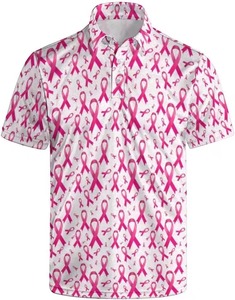 เสื้อโปโลชายแบบกำหนดเอง ผ้าฝ้ายพรีเมียม แขนสั้น สวมใส่สบาย เหมาะสำหรับกอล์ฟ ผู้ผลิต OEM - Product Image 3