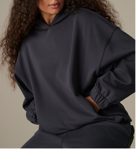 Sudadera Extra Grande Personalizada para Mujer, OEM con Bordado Personalizado, Ropa de Calle Impermeable y Ecológica para Invierno, 240gsm/360gsm - Product Image 6