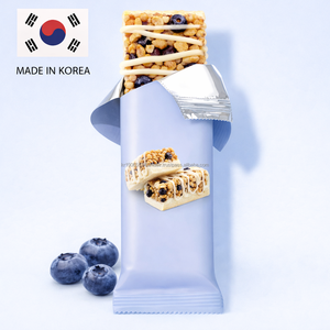 Barre énergétique végane à haute teneur en protéines K Beauty OEM Entraînement Alimentation saine Coréenne - Product Image 3