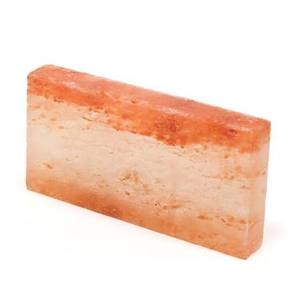 Brique de sel rose de l'Himalaya de haute qualité, matériau organique, toucher réel, pour la décoration de la maison et du spa - Product Image 1