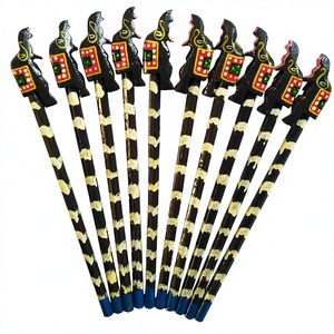 Lápiz Portátil de Madera Negra con Impresión Digital en Caja para Regalos de Bienvenida - Product Image 1