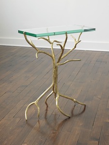 Handmade Contemporary Brass <b>Coffee</b> <b>Table</b> with <b>Acrylic</b> Top Decorative Branch Design Living Room Furniture - Product Image 6