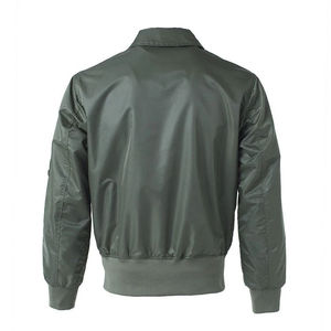 Blouson bomber décontracté pour homme, veste aviateur légère pour l'automne, manteau homme tendance style baseball, blouson aviateur personnalisé avec logo. - Product Image 2