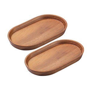 Nueva Bandeja de Madera Natural Hecha a Mano para Servir Alimentos, Última Tendencia en Bandejas de Madera de Mango para Uso en el Hogar, Oficina y Cocina - Product Image 2