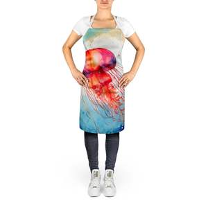 ผ้ากันเปื้อนสำหรับทำอาหารแมงกะพรุนหลากสีขนาดใหญ่สำหรับทั้งผู้ชายและผู้หญิง - Product Image 2