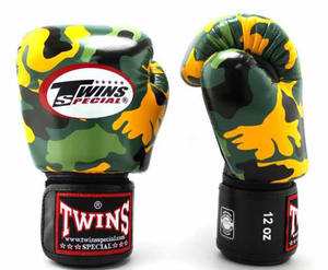Guantes de Boxeo MMA Sanda de Cuero Original, Hechos a Medida con Diseños de Camuflaje, Ligeros, con Cierre de Velcro - Product Image 4