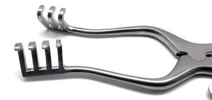 Steel Manual Surgical Instrument Self Retaining Blunt 3x4 Retractor for Controlled Tissue Retraction Surgery By <b>Blush</b> Surgical - Product Image 2