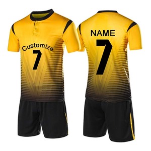 Uniforme de Fútbol Personalizado Ligero, Transpirable y Ecológico, 100% Poliéster, de Secado Rápido y Antibacteriano para Hombre, de Alta Calidad - Product Image 1