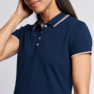 Meilleur fabricant de polos pour femmes personnalisés, couleur personnalisée, anti-rides, séchage rapide, service OEM, logo personnalisé, polo pour femmes - Product Image 3