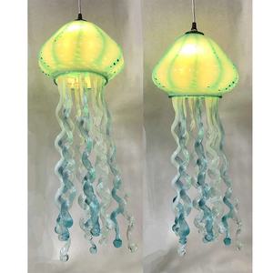 Lámpara de araña de medusas de cristal de Murano, lámparas colgantes de cristal soplado a mano para dormitorio, Isla, hogar, Villa, restaurante - Product Image 5