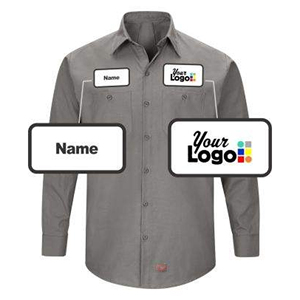 Chemise de travail personnalisée pour mécanicien |   Chemise de travail à manches courtes pour homme avec nom et logo |   Vêtements de travail pour atelier de réparation automobile |   OEM - Product Image 3