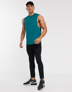 Débardeurs respirants et amples pour hommes, sans manches, col rond, séchage rapide, pour la musculation et le sport - Product Image 4