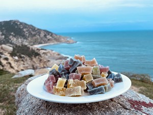 Gomitas de Musgo Marino Natural, Bajas en Azúcar, Golosinas de Algas Marinas Masticables, Sabor Tropical - Product Image 2