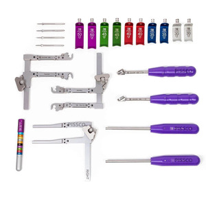 Retractor de Columna Vertebral Ortopédico PISSCO, Retractor Cervical de Acero Inoxidable, Retractor Cervical Anterior, Retractor Cervical de Columna Vertebral, 24 Piezas - Product Image 1