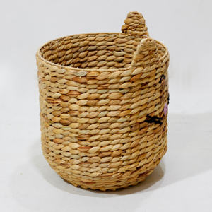 Artex Dong Thap Panier en jacinthe d'eau tressée Panier de rangement robuste et élégant pour la maison et le bureau - Product Image 6