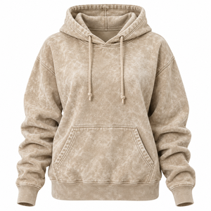 Sudadera con Capucha para Mujer WARPRO INDUSTRY, Estilo Desgastado, Color Azul Sólido, Tejido de Algodón Transpirable, Ropa Casual de Otoño, Manga Larga con Cierre - Product Image 5