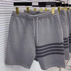 แบรนด์ดัง รุ่น 01 คุณภาพสูง มีสินค้าพร้อมส่ง เสื้อผ้าผู้ชาย ผ้าฝ้าย แห้งเร็ว ดีไซน์ซิปด้านข้าง ลายเรียบ ผ้าเทอร์รี่ - Product Image 6