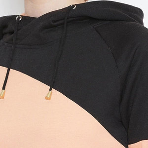 เสื้อฮู้ดดี้ผ้าฝ้ายแท้ 100% สุดหรู ทรงโอเวอร์ไซส์ แฟชั่นลำลองสุดฮิต เสื้อฮู้ดดี้ตัวยาวสำหรับผู้หญิง ผ้าไม่เป็นขุย ระบายอากาศได้ดี - Product Image 6