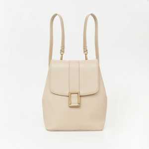 Sac à dos pour femme en cuir synthétique, sac multifonction, sangle réglable, fermeture éclair et fermeture magnétique - Product Image 2