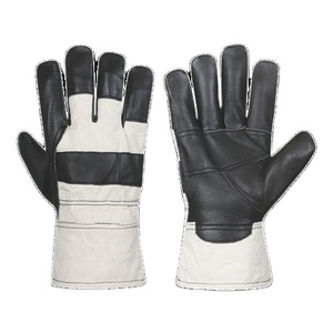 Gants de construction gréeur en cuir de vachette canadien de meilleure performance, doux et confortables, résistants à l'abrasion pour le travail - Product Image 1