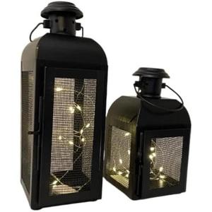 Premium Metal Candle Lantern Modern Decorative <b>Tealight</b> <b>Holder</b> Lantern for Living Room Balcony Wedding Party Decoration - Product Image 4