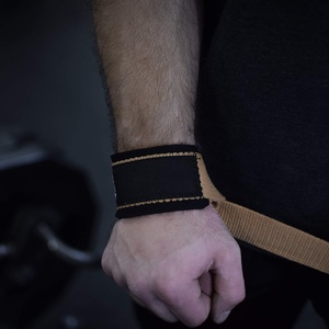 <b>Lifting</b> <b>Straps</b> <b>for</b> Weightlifting | Cotton Breathable Adjustable Elasticity Gym Wrist Wraps Extra Hand Grips Support <b>for</b> Strength - Product Image 4