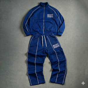 Conjunto Deportivo Corto de Verano para Hombre, Chaqueta Cortavientos Ligera de Nailon, Reflectante, Directo de Fábrica Rexfit - Product Image 1