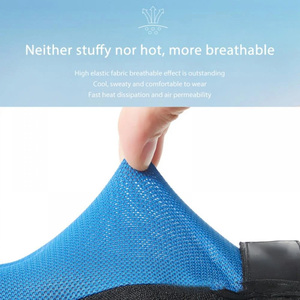 Gants de vélo sans doigts personnalisés, respirants, pour le cyclisme et les sports de plein air, fournisseur d'exportation du Pakistan - Product Image 5