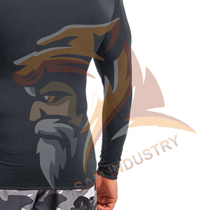 Lightweight Solid Pattern Eco-Friendly High Quality Spandex/Polyester Regular Fit New Style <b>Compression</b> <b>Shirts</b> - Product Image 6