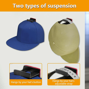 12 ganci adesivo cappello da Baseball cremagliera porta porta porta appendiabiti per organizzazione di stoccaggio della porta - Product Image 2