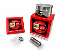 Kit de piston pour TVS XL 100 4S BS6, diamètre 51,00 mm, surface lisse, anneau OEM, 51,00 mm, à bas prix auprès du vendeur - Product Image 2
