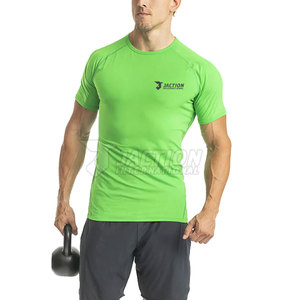 T-shirts de performance pour hommes, respirants, sur mesure, en stock, fabriqués avec les meilleurs matériaux. - Product Image 2
