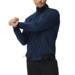 Chándal Deportivo para Hombre con Cierre y Cuello Alto, Diseño Moderno, Ligero, Transpirable, para Correr y Hacer Ejercicio - Product Image 4