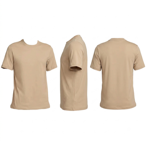 T-shirt de course pour homme avec logo personnalisé, 100 % coton jersey, coupe classique, col rond, manches courtes, anti-plis, décontracté, fitness - Product Image 5