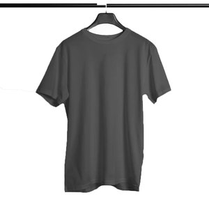 Camiseta de diseño nuevo con logotipo personalizado para hombre, 100% algodón, corte holgado, hombros caídos, cuello simulado extendido, camiseta de alta calidad para hombre - Product Image 3