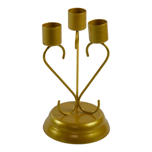 Painted Waterproof Eco-Friendly Iron <b>Tea</b> Light Holder with Multiple Finishes Single Candle <b>Stand</b> for Home & Wedding Decor - Product Image 3