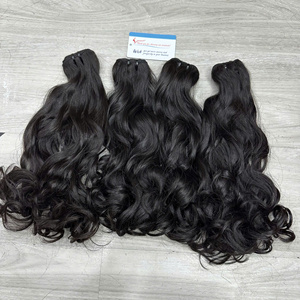 ผมเวียดนามแบบเวฟดิบขายส่งยอดนิยม แบบ Double Drawn เนื้อผมธรรมชาติ หนาเต็มปลาย นุ่มลื่น ไม่หลุดร่วง - Product Image 6