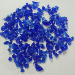 Copeaux de verre brisé recyclé, verre teinté, paillettes, miroir, éclats épais, terrazzo en verre pour foyer, hall d'entrée, en vrac, directement de l'usine - Product Image 1