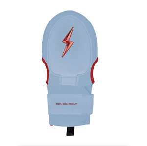 Custom Baby Blue Leather <b>Baseball</b> <b>Gloves</b> Palm Protection Right/Left Handed Impact Resistance Lightweight Youth Adult Sizes <b>Glove</b> - Product Image 1