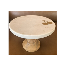 Custom Logo Decoration <b>Marble</b> And Wood <b>Cake</b> <b>Stand</b> Hexagon Shape Factory Wholesale Direct Round <b>Marble</b> <b>Cake</b> <b>Stand</b> - Product Image 4