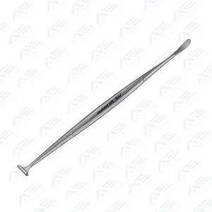 Élévateur Hohmann réutilisable non stérile, instrument médical de haute qualité, raspatoire incurvée 160 mm (6,14 po) avec pointe acérée de 11 mm de largeur - Product Image 5