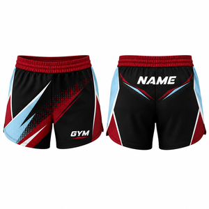 MEGAMAPLE Women's Sporty Solid Color Breathable High-<b>Waist</b> Drawstring Closure Gym Shorts Quick Dry <b>Elastic</b> <b>Waist</b> Regular Fit - Product Image 1