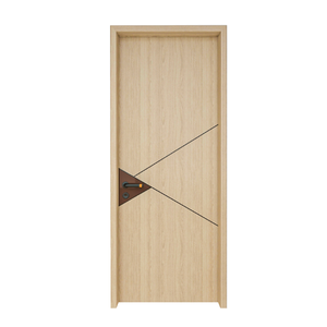 Puerta Ecológica Insonorizada con Aislamiento Térmico, Puerta Interior Acabada en Madera WPC Impermeable para Escuela, Dormitorio, Sala de Estar - Product Image 2
